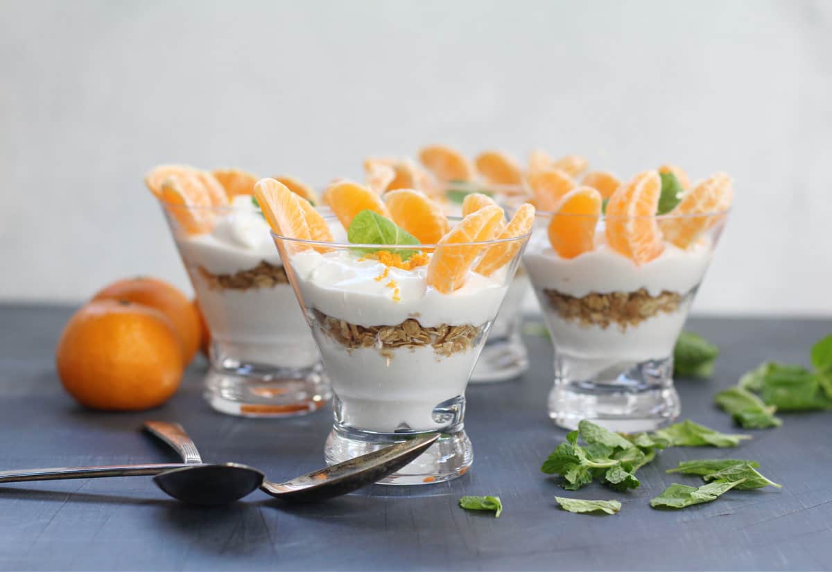 Mandarin Yogurt Parfaits