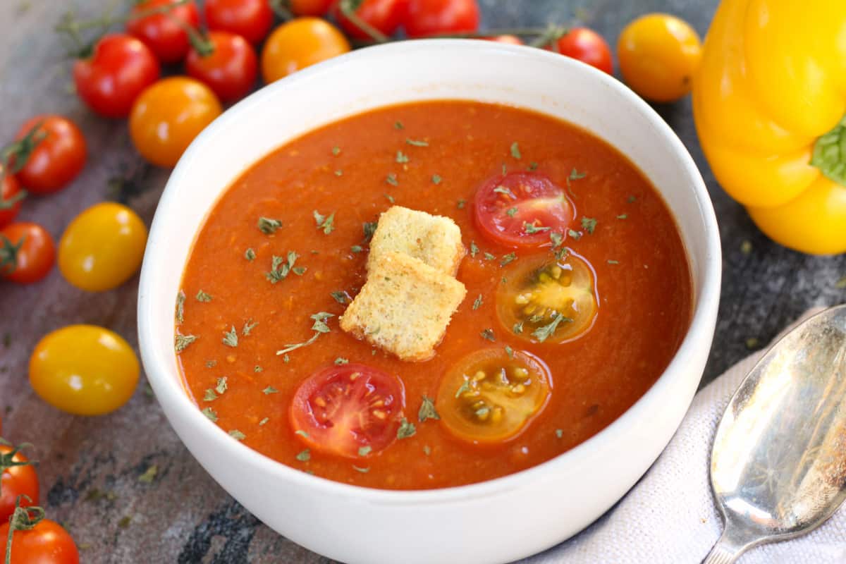 Roasted tomato soup