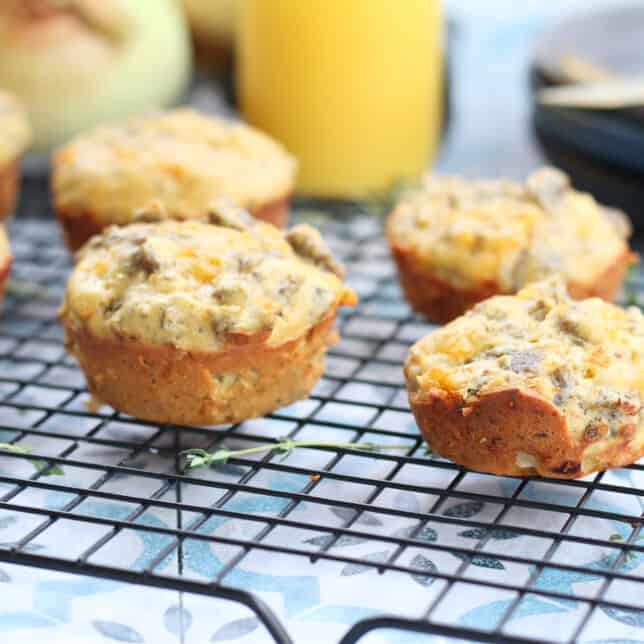 Protein Sausage Breakfast Muffins - Healthy Family Project