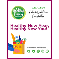 Retail Dietitian January Newsletter