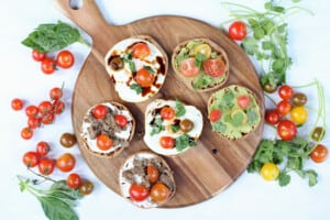 Savory Healthy English Muffin Toppings