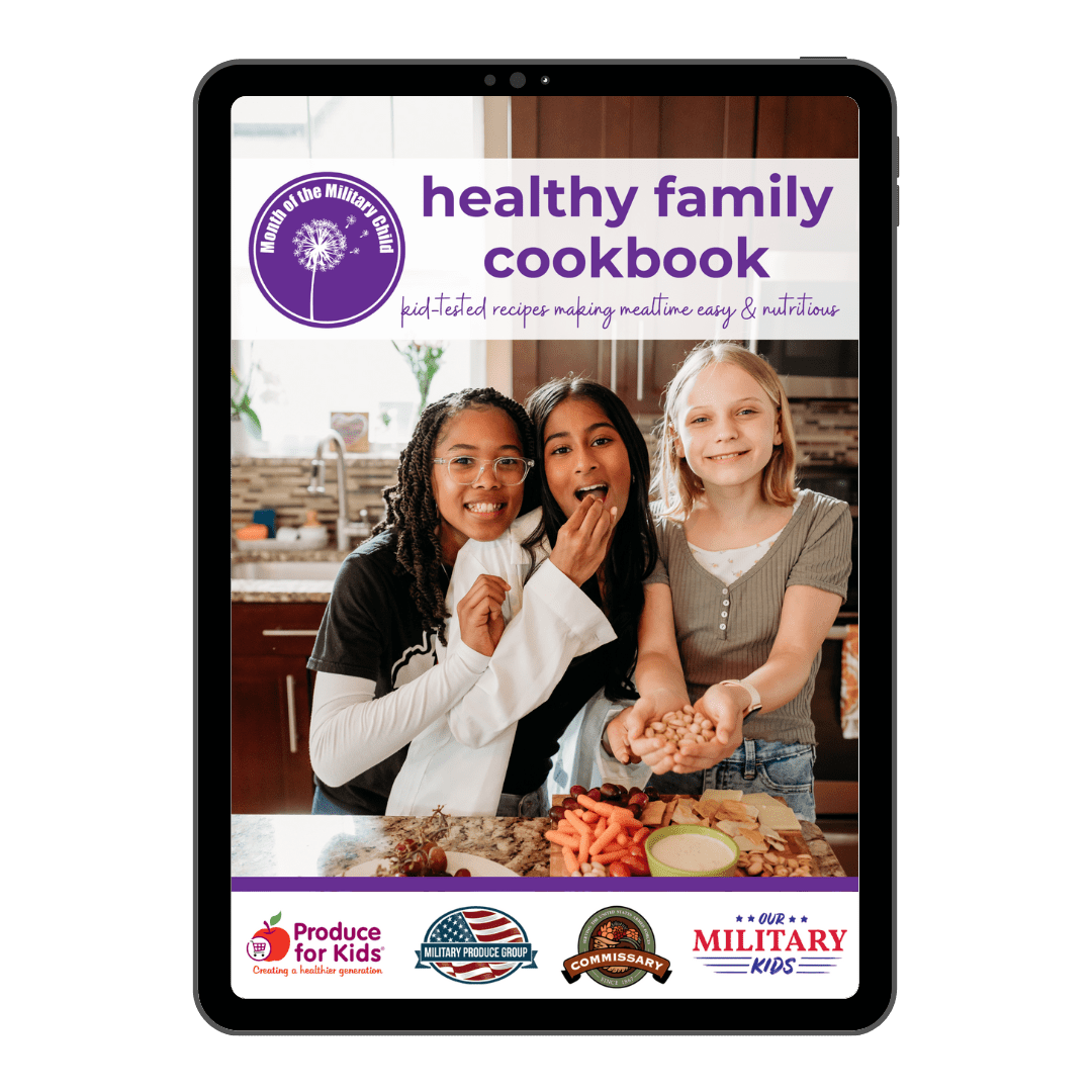 Military Families iPad Cookbook Cover