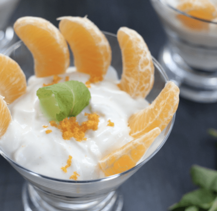Mandarin Yogurt Parfait