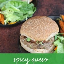 Spicy Queso Burger