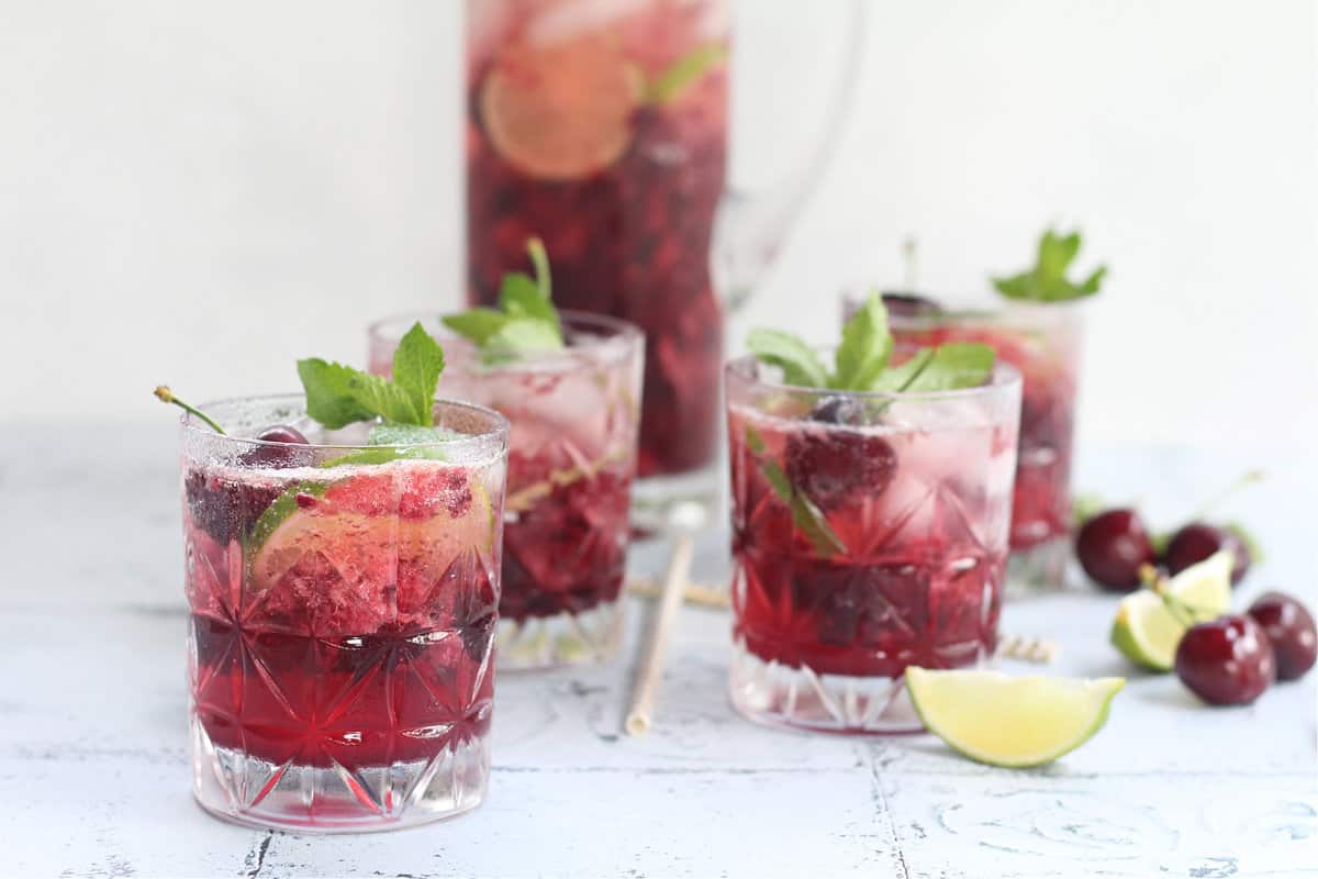 How to make a Cherry Mocktail