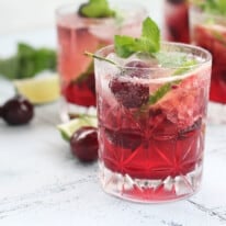 Sparkling Cherry Mocktail