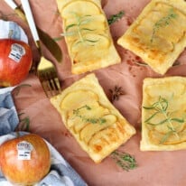 Upside Down Apple Puff Pastry