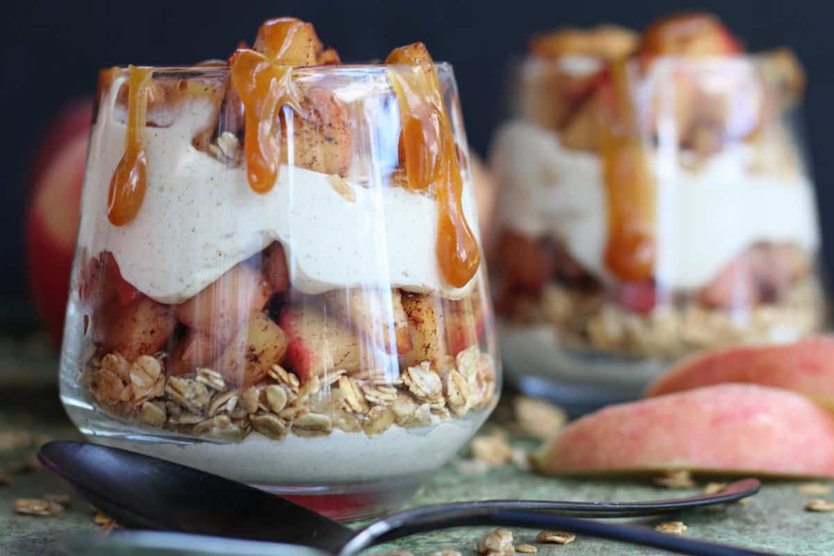 Caramel Apple Trifle