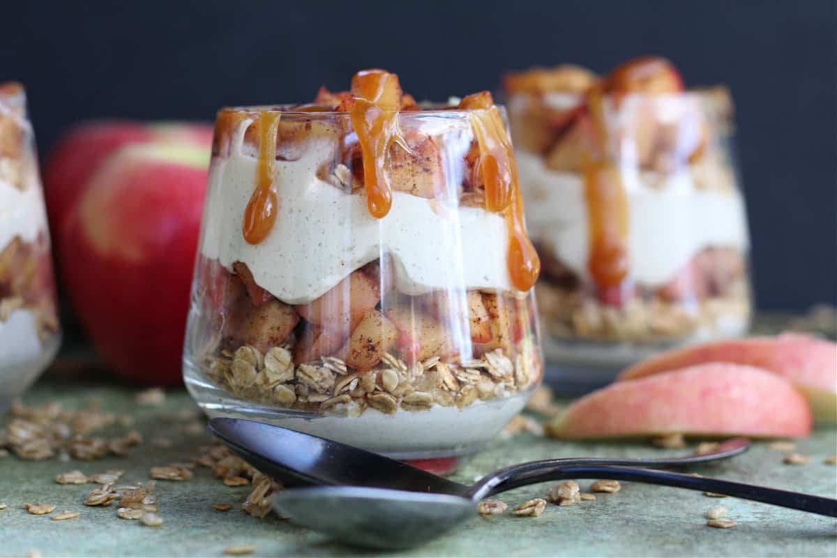 Tasty Caramel Apple Trifle