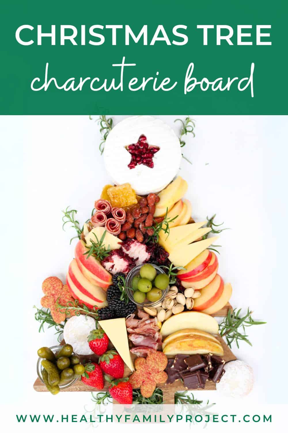 How To Make A Christmas Tree Charcuterie Board