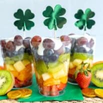 Rainbow Fruit Parfaits