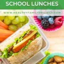 Tips For Packing School Lunches Pin