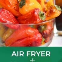 Air Fryer Mini Sweet Peppers Pin