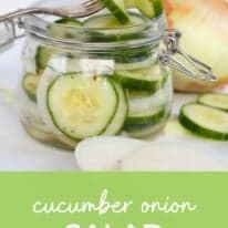 Cucumber Onion Salad Pin