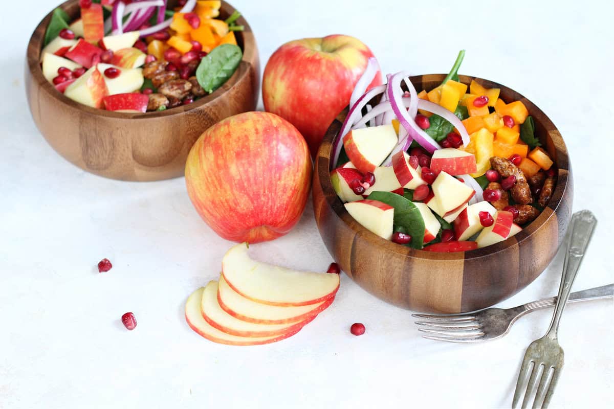 Apple Spinach Harvest Salad