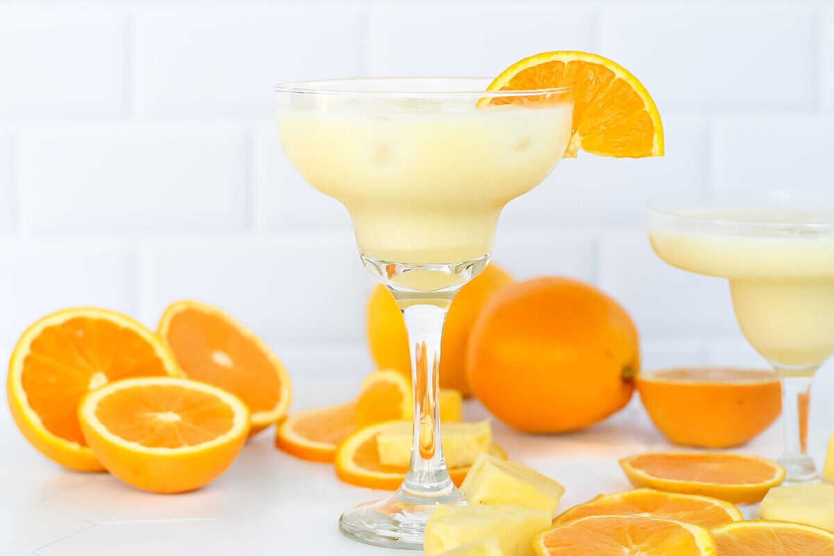 Orange Pineapple Coconut Mocktail