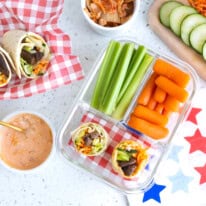 BBQ Korean Steakbites Summer Roll-Ups