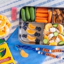 Mandarin Chicken Rice Bowls for Back to School